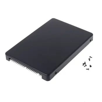Мини-SSD устройство mSATA твърд диск и 44-пинов IDE адаптор с кутия за 2.5 
