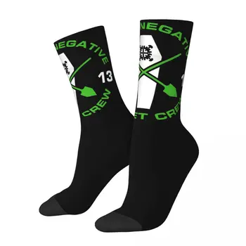 Модерен вид на O Negative Casket Crew, Удобни чорапи за екипажа разпродажба, Пролет, есен, зима, Мека дълги чорапи, нескользящие, най-Добрият подарък за жени, мъже