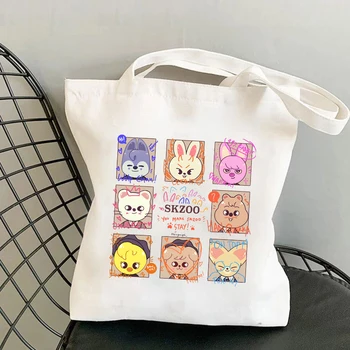 Модерна детска чанта Kpop Бездомни, женствена чанта за момичета, чанта за пазаруване, ежедневна пътна чанта, ежедневна чанта