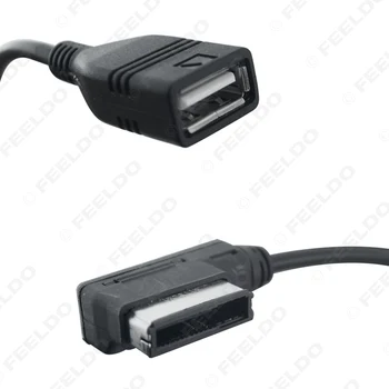 Музикален интерфейс FEELDO AMI MDI-USB Кабел-адаптер за Audi A3/A4/A5/A6 за VW TT/Jetta/GTI/GLI/Passat/CC/Touareg/EOS #FD-1557 Изображение 2