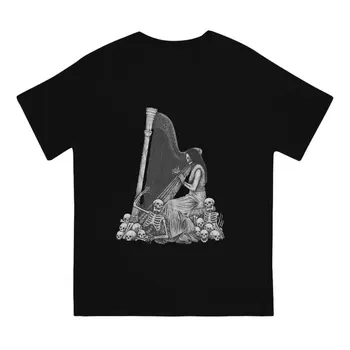 Мъжки t-shirt Family Skull Play, реколта в памучна тениска с къс ръкав, тениска Depeche Cool Mode, дрехи с кръгла воротом и принтом Изображение 2