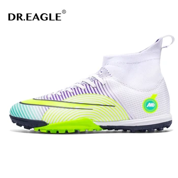Мъжки футболни обувки DR.EAGLE, улични детски футболни обувки TF / FG, Нескользящая спортни обувки за тренировки, маратонки, мъжки футболни обувки