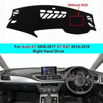 На вътрешния Капак на таблото на Автомобила Подложка За Арматурното Табло Килим Наметало Възглавници За Audi A7 2010-2017 S7 RS7 2014 - 2018 LHD RHD Авто Подложка За Полагане на 2016 г. Изображение 2