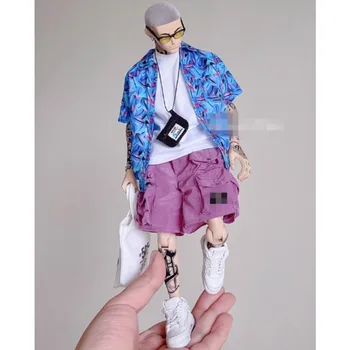 Найлонови шорти с множество джобове за мъже Phichen 12-инчови аксесоари за кукольной дрехи CMB337 Изображение 2