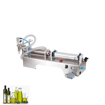 Настолна автоматична машина за бутилиране на течности в бутилки за сок, опаковки козметика