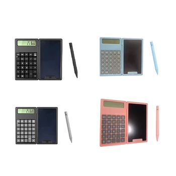 Научен калкулатор училищна сезон Сгъваем таблет за бизнес Преносим калкулатор за офис LCD таблет