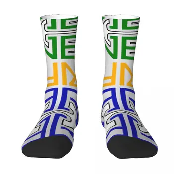Неймар и младши Празнуват Ден на футболен нападател на Бразилия, чорапи 99, Уникални компресия чорапи