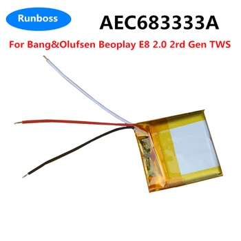 Нов AEC683333A 3,7 560 ма За Bang & Olufsen Beoplay E8 2,0 2-ро Поколение TWS зарядно устройство ще захранване на Скоростната Акумулаторна Замяна на Батерията на Слушалката