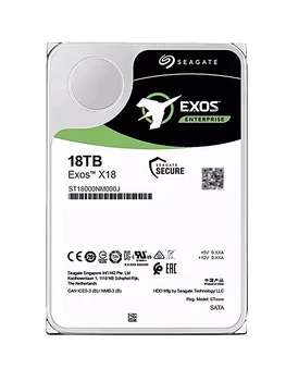 НОВ твърд диск Sea gate закупи 18tb Exos X18 ST18000NM000J 7200 Об/мин SATA 6 Gb/с 256 MB Кеш-памет, 3,5-инчов Твърд диск Корпоративен сървър 18T за PC