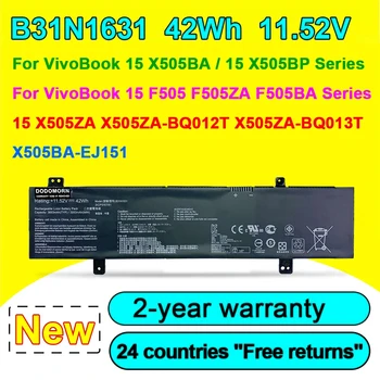 НОВА Батерия за лаптоп B31N1631 за ASUS VivoBook 15 X505ZA X505BA X505BP F505 F505ZA F505BA X505ZA-BQ012T X505BA-1A Високо качество