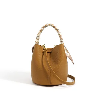 Нова дамска чанта за през рамото от естествена кожа VIELINE, малка дамска чанта през рамо за жени Изображение 2