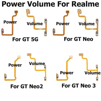 Новост за Realme GT Neo 2 3 Neo2 5G Включване и Изключване на Звука Клавиш за Превключване на камерата Гъвкав кабел