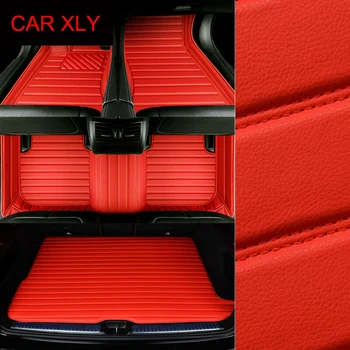 Обичай висок Клас Автомобили Подложка от изкуствена кожа за Audi A6 4G2 2010-2018 г. освобождаването, Автоаксесоари за интериора Изображение 2