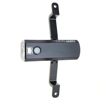 Определяне на предния фенер за Монтиране на велосипед фенер от алуминиева сплав 36 г, черен, практичен за употреба, с високо качество за велосипед Cateye AMPP