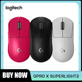 Оригинална Мишка Logitech G Pro X Superlight 2, Безжична Мишка Gpw 3, 3-Режимная Мишката Lightspeed Hero2 За офис Геймъри, Игрови Аксесоари