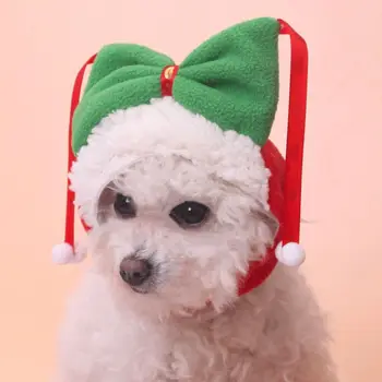 Палав Коледна шапка за кучета, костюм сладък куче, cosplay, шапки за кучета, корекция на подпори, за да снимам, Шапка за домашни любимци, домашни любимци, Изображение 2