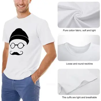 памучен мъжки t-shirt Luttrell (Anjunadeep), смешни тениски, забавна тениска, тениски големи размери, блузи, мъжки забавни тениски за момчета Изображение 2