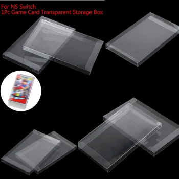 Пластмасова прозрачна защитна кутия за съхранение на колекции цветни игрални карти 1бр за домашни ЛЮБИМЦИ, за NS Switch