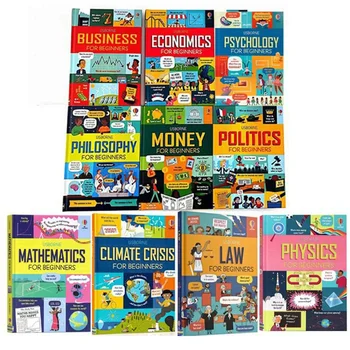 По-младите бизнес училище 7 тома 10 тома Английска икономика за начинаещи икономика детски английски книжки с картинки