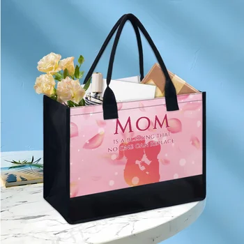 Подарък чанта-тоут за най-добрата мама, здрава чанта през рамо с дълга дръжка, дамски чанти за партита на открито, сватба, модни чанти-тоут, чанти Bolsos, Новост