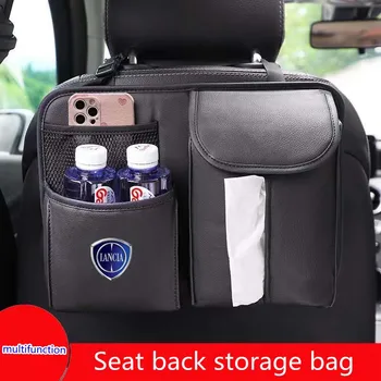 Подходящ за Lancia ypsilon delta krasimir STATOS Y чанта за съхранение на облегалката на столчето за кола подвесная чанта-багажник кутия за съхранение на мобилен телефон