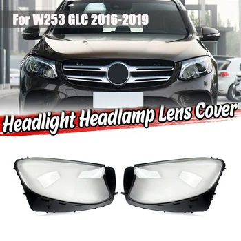 Правото за Mercedes-Benz W253 GLC 200 250 300 2016-2019 Капак на Обектива Фаровете на Колата-Майка на Светлината на Лампа във формата На Миди на Калъф За Обектив Изображение 2