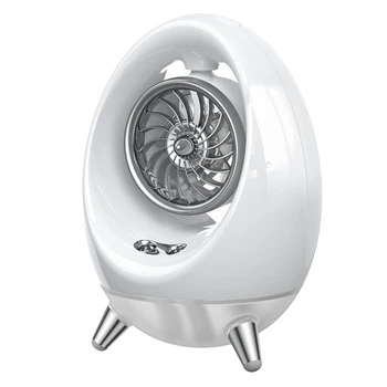 Преносим вентилатор въздушен охладител климатик 2000 mah, USB-вентилатор за офиса, дома, на къмпинг, за пътуване