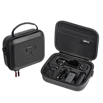 Преносима чанта за съхранение на DJI OSMO Pocket 3 Аксесоари за фотоапарати, Ударопрочная защитна кутия от изкуствена кожа, пътен калъф за носене и мини чанта