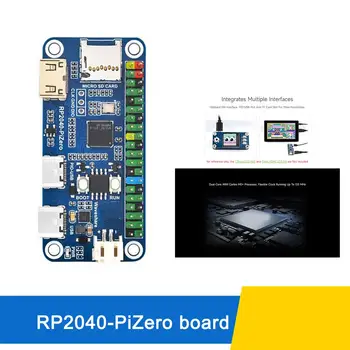 Промоция 1бр За Raspberry Pi 3.0 RP2040 Микроконтролер Съвместима Такса Контролер WAVGAT Модул Такса за Разработка на печатни Платки Q6U9 Изображение 2