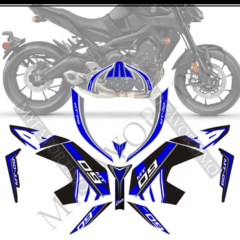 Протектор на Резервоара За Yamaha MT09 MT 09 FZ SP Етикети На Обтекател на Мотоциклет Стикер На Коляното Крило на Предното Стъкло 2017 2018 2019 2020 2021 Изображение 2