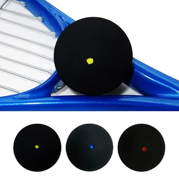 Професионален гумена топка за скуош за ракети за тенис и скуош Red Dot Blue Dot Топка Бърза скорост за начинаещи или тренировки Аксесоари Изображение 2