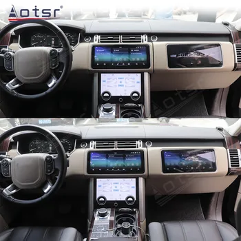 Радиото в автомобила Android 13 За Land Rover Range Rover Vogue L494/Sport L494 2014-2017 12,3-Инчов Мултимедиен плеър с GPS-навигация Изображение 2