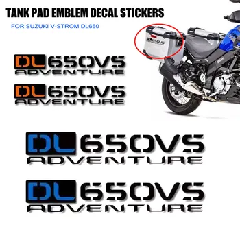 Светлоотразителни горивни дискове за мотоциклети, обтекател, Преносим багаж, Етикети на каска, украса за постери, стикери за Suzuki DL 650 Vstrom DL650
