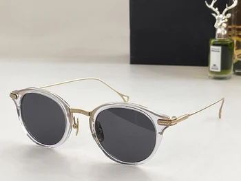Слънчеви очила за мъже и жени, ретро очила, дизайнерски стил EDMONT, защита от ултравиолетови лъчи, пълна рамка, скучна кутия Изображение 2