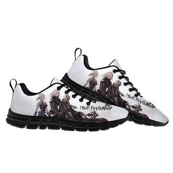 Спортни обувки Nier Replicant с мультяшными игри Мъжки Женски юношеските Детски маратонки, Модни висококачествени маратонки по поръчка