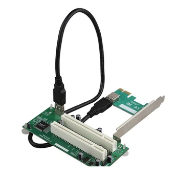 Тенис на PCI-Express PCI-E карта адаптер PCI, Pcie карта за разширение с два слота Pci USB 3.0