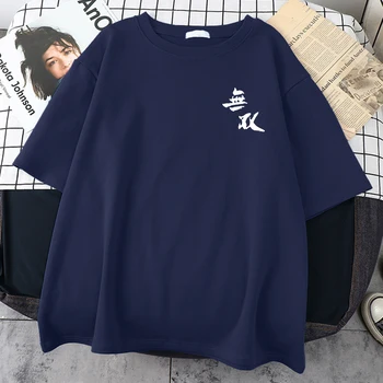 Тениски с Китайския символ на тях Ушуан, реколта тениска с принтом, мъжки Удобно облекло, Свободна тениска с къс ръкав за мъже Изображение 2
