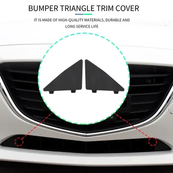 Триъгълен тампон на предната броня на автомобила за Mazda 3 Axela 2014-2016 BHN1-50-101 BHN1-50-102 Изображение 2