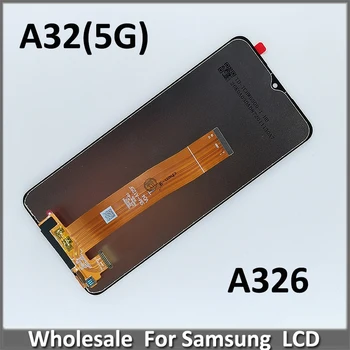 Търговия на едро с 5 бр./лот A32 5G A326B A326W A326U за Samsung Galaxy A32 A326 LCD дисплей с Сензорен Цифрователем в събирането на Изображение 2
