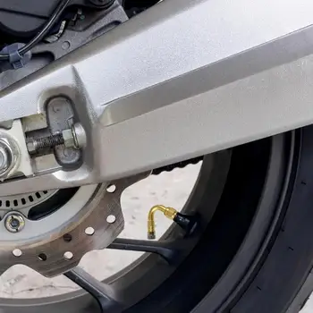 Удължител гуми Удължител състав гуми с извити на 90 градуса Адаптер удължител пневматична гума за мотоциклети и велосипеди Изображение 2