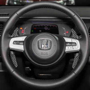 Удължители на скоростния, удължителен кабел на лоста за превключване на предавките на волана ABS-пластмаса от въглеродни влакна за Honda LIFE City Fit GR9 2021-23