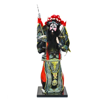 Фигурата на китайската Пекинската опера Джан Фей, Украса от смола, Скулптури, ръчно изработени, Грим за лице, Кукла, за декорация, Домашен декор, Специални подаръци