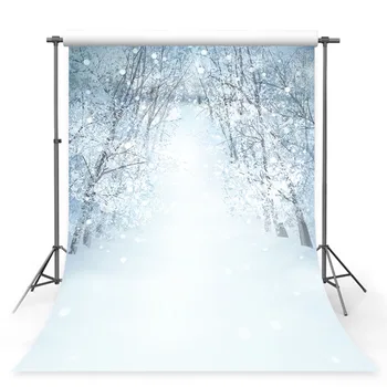 Фон за снимки, Коледна фон, Сняг Зимата, гора, на фона на фотосесия, на фона на душата на бебе, Фотосесия, фотографско студио