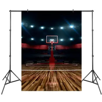 Фон за снимки на баскетболни поле Фонове феновете Кобе, декорации за детска фотосесия, на фона на фотосесия