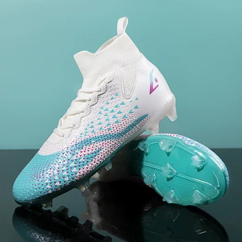 Футболни обувки Messi, Трайни удобни футболни обувки с високо качество за улиците, леки маратонки за мини футбол, продажба на Едро Chuteira Society