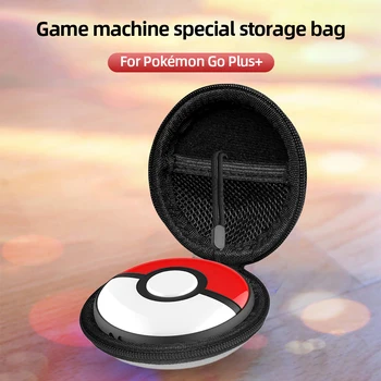 Чанта в твърда обвивка със защита от ръчно колан, твърд калъф с цип, удароустойчив за Pokémon Go Plus + Crystal Изображение 2