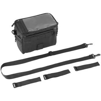 Чанта за кормилото на мотора, мултифункционален водоустойчив предната чанта за велосипед, чанта за каране на велосипед рамка, поясная чанта, аксесоари за колоездене