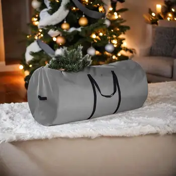 Чанта за съхранение на Коледната елха от ултра силна Оксфорд, водоустойчив, за съхранение на коледните празници, Голяма Изображение 2