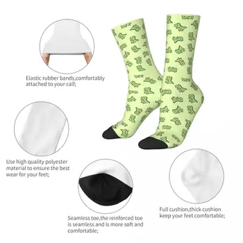 Чорапи T. Rex, Супер меки чорапи Harajuku, Всесезонни чорапи, Аксесоари за подаръци за мъже и жени Изображение 2