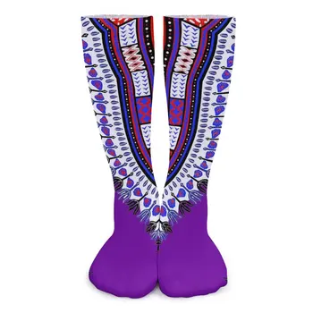 Чорапи Дашики в ретро стил, Есенни Чорапи с африканските принтом, Реколта Двойка Диша чорапи, графични чорапи за скално катерене, мини чорапи